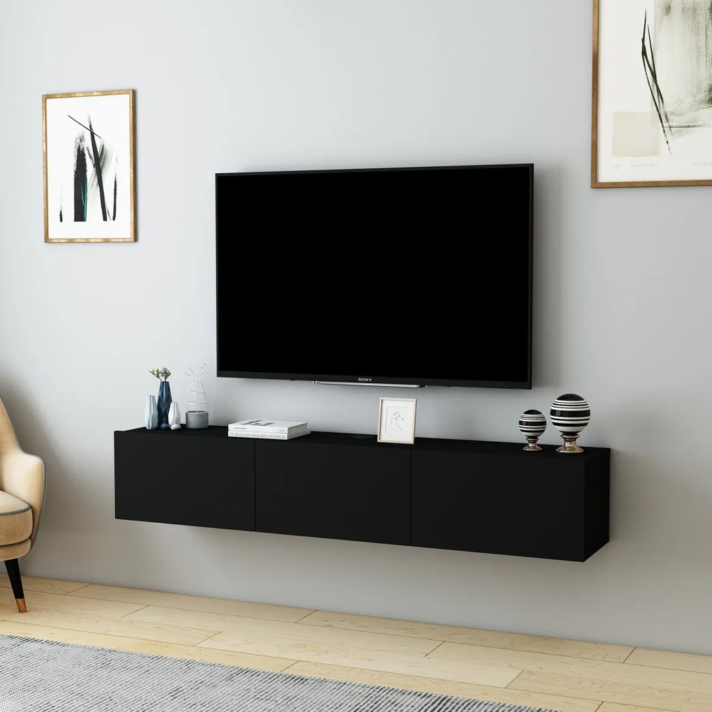 TV asztal Denby Black