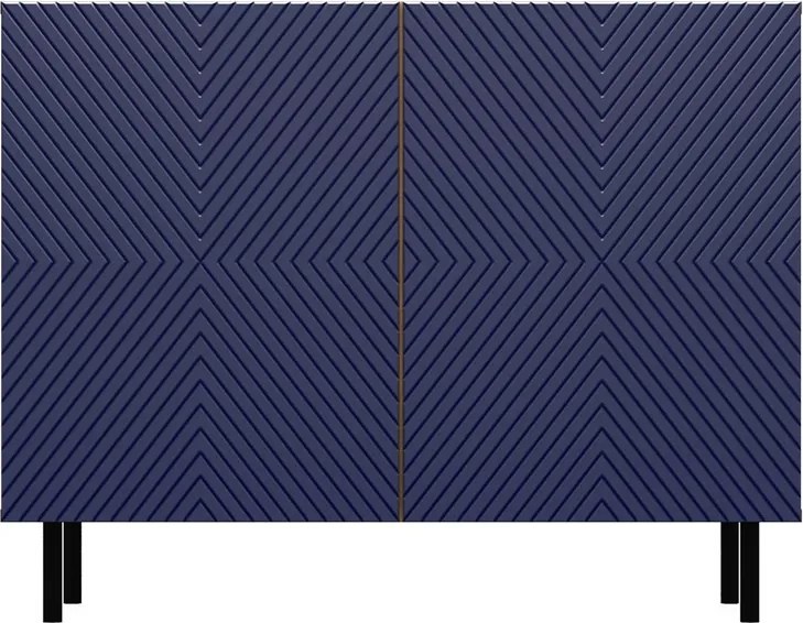 MIX Kama 2 komód, tölgy-kék