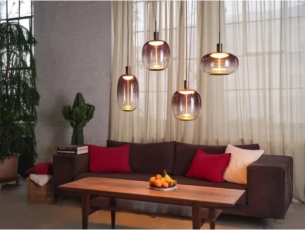 Osram - Tápkábel NEEDLE PENDANT 4xE27/25W/230V antracitszürke