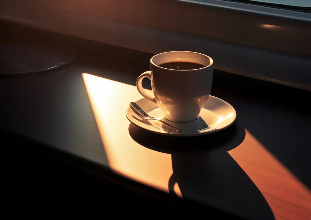 Poszter 29,7x21cm Kávé a reggelben