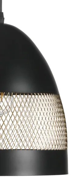 ONLI - Csillár zsinóron POLLY 1xE27/22W/230V fekete