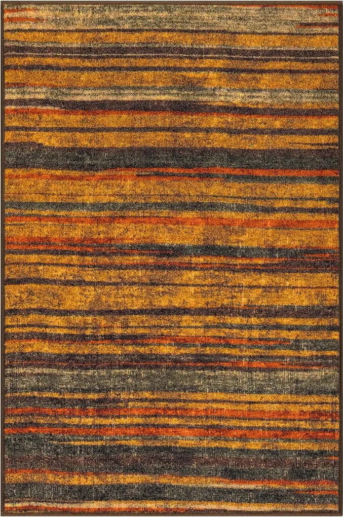 Csúszásgátló Szőnyeg Hurok A Nappaliba Színes Csíkos Fusion 120x150 cm