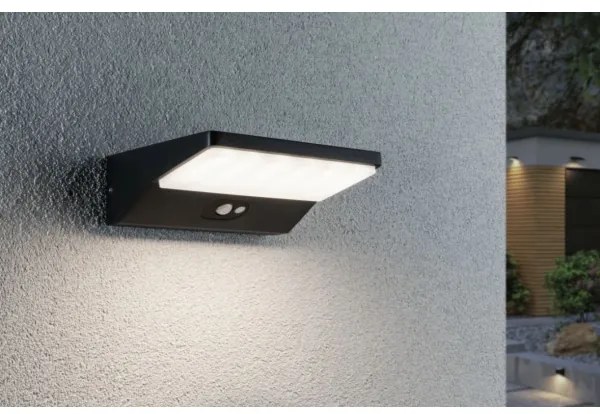 Paulmann 94333 - LED/7,4W IP44 Kültéri fali lámpa érzékelővel HOUSE 230V