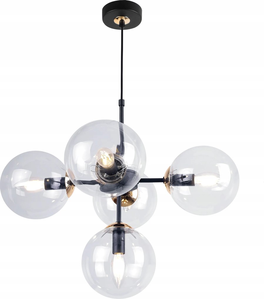 Függeszték Lámpa Mennyezeti Csillár Loft Modern Üveg Gömbök Az Asztal Felett Sziget