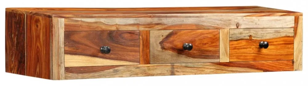 tömör kelet-indiai rózsafa fali tálalóasztal 100 x 25 x 20 cm