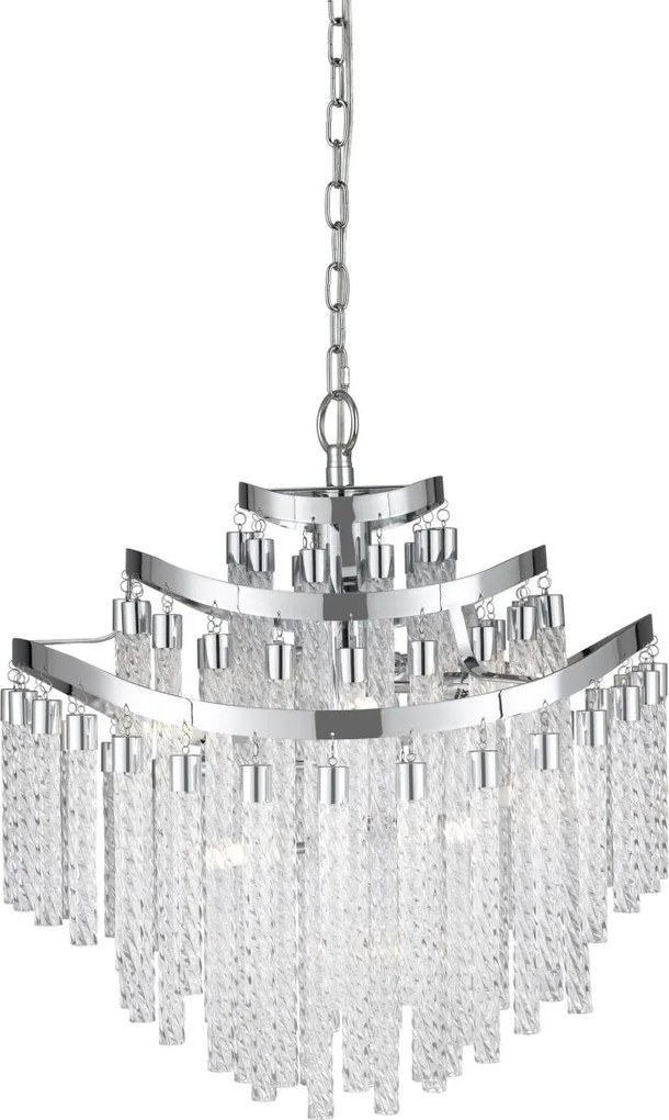 Quoizel glamour modern függeszték glacier peak csiszolt króm elsqzs-pcgp2820c