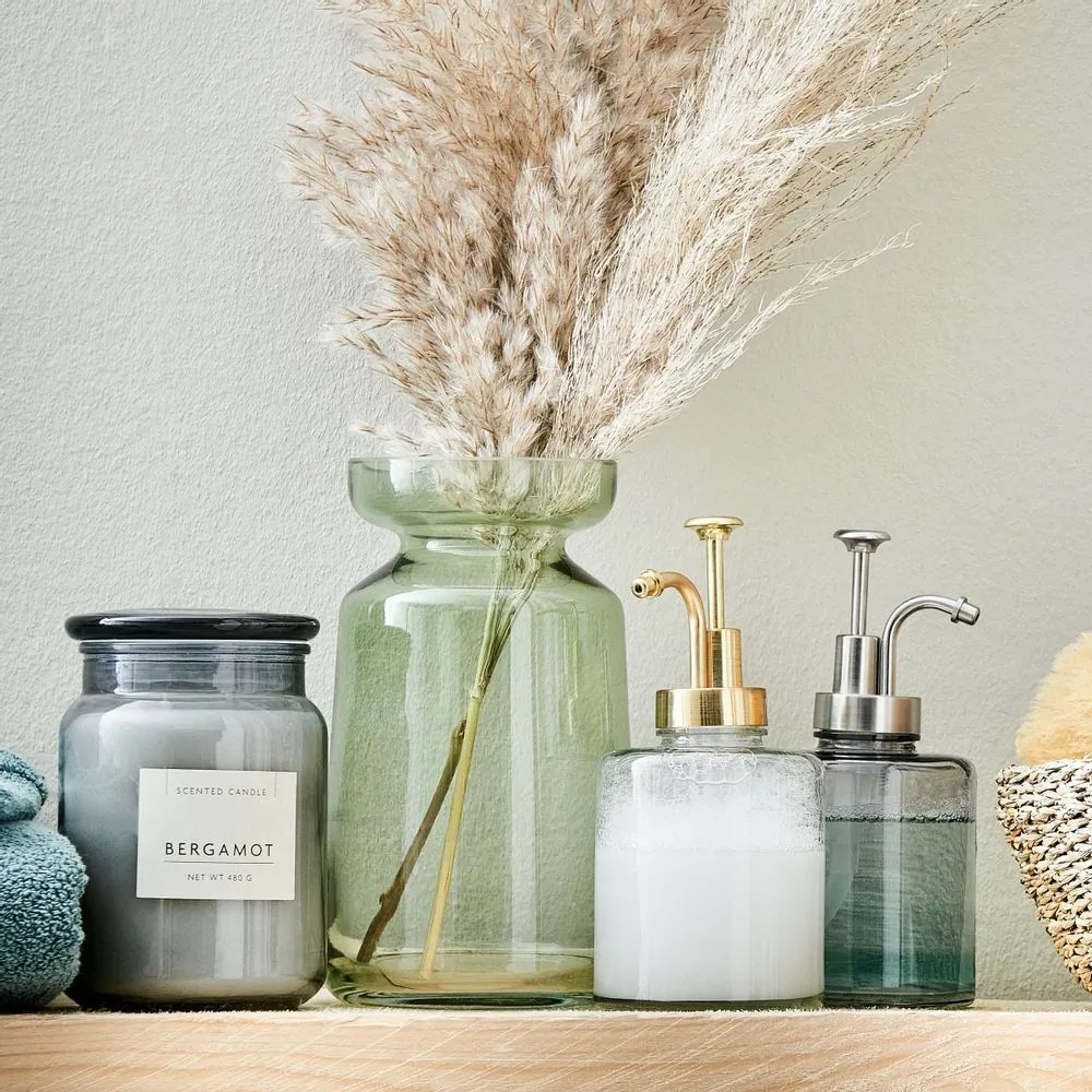 SAVOIE folyékony szappan adagoló, zöld-arany 380ml