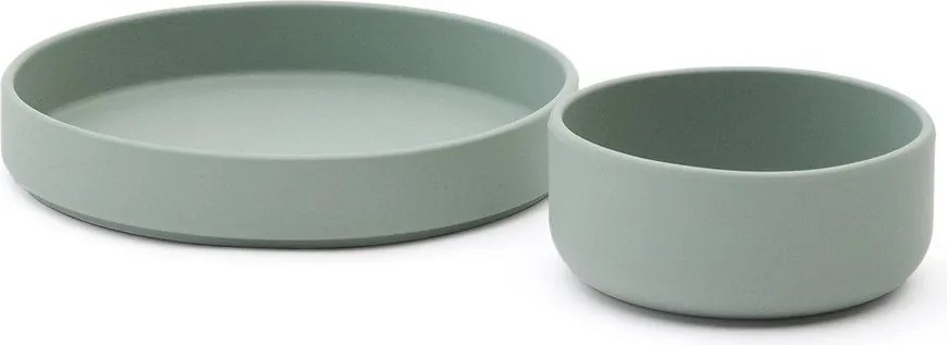 Szilikon gyerek étkészlet 2 db-os Lili – Kave Home