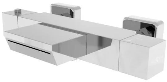 Mexen Cube termosztátos kádtöltő csaptelep - króm (77360-00)