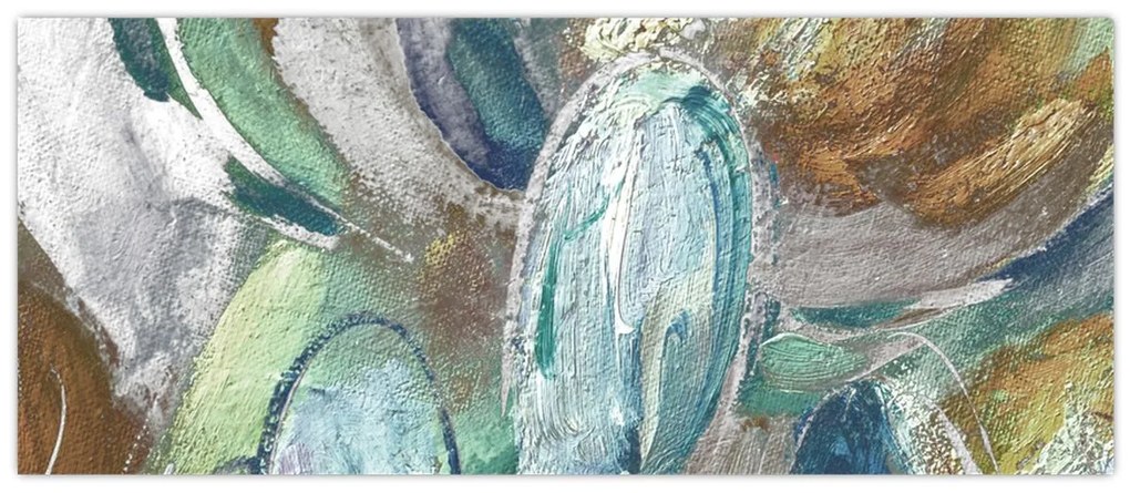 Kép - Absztrakt figurás festészet (120x50 cm)