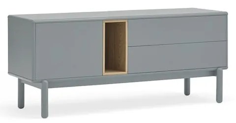 Kék-szürke TV-állvány 140x56 cm Corvo – Teulat