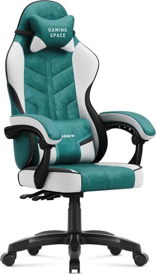 Force Gamer szék, forgó, ergonomikus, zöld
