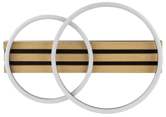 Brilliant - LED dimmelhető mennyezeti lámpa CALMA LED/21W/230V fekete