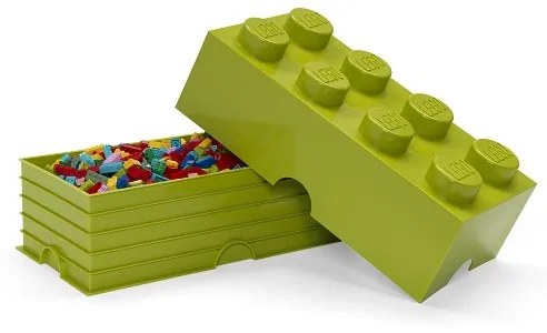 Tároló doboz 8-as, többféle - LEGO Szín: světle zelená