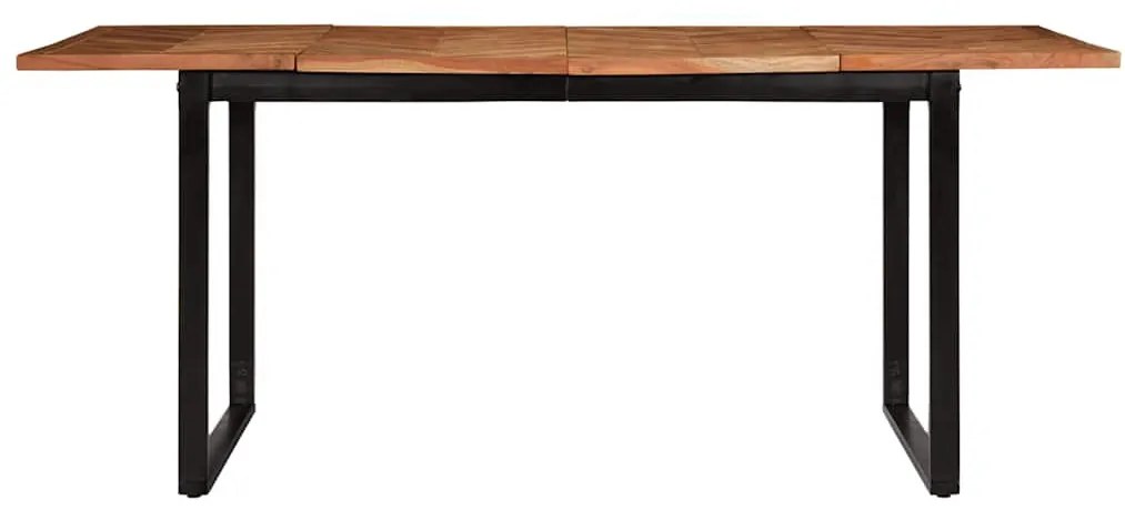 tömör akácfa étkezőasztal 180 x 90 x 75 cm