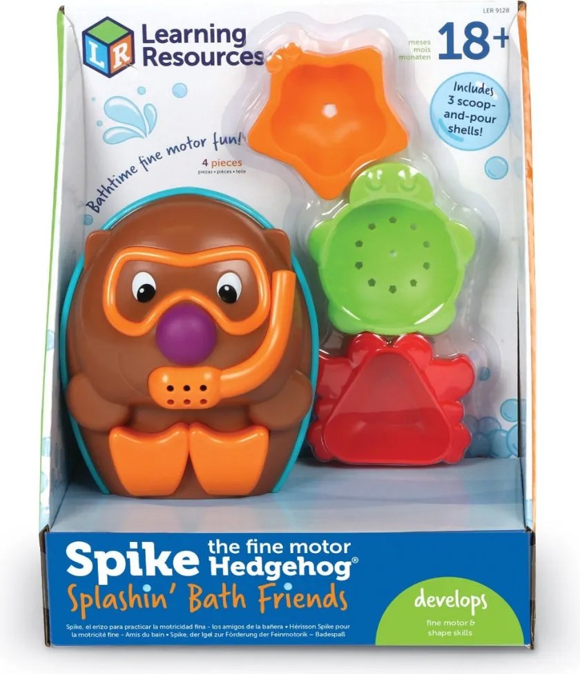 Fürdőjáték süni - Bath Buddies Spike - Learning Resources