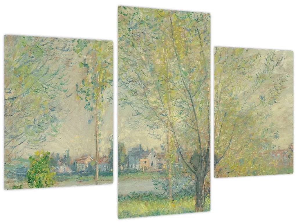 Kép - Claude Monet, The Willows, reprodukciók (90x60 cm)