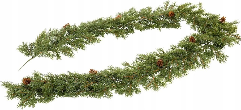 Karácsonyi Girland Lépcső Ablak Karácsonyi Műfenyő 180cm Karácsonyfa