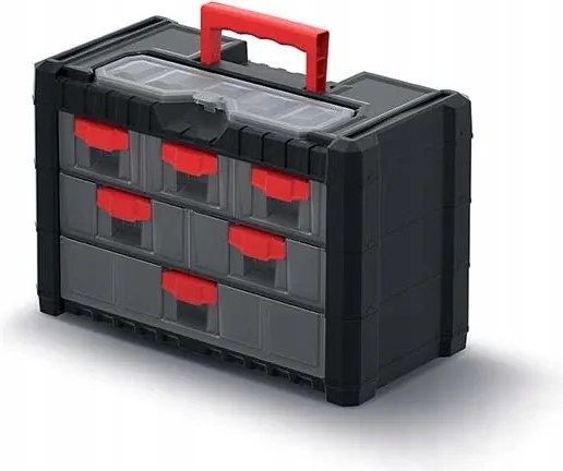 Álló rendszerező zárható fiókokkal Multicase Kistemberg KMC301