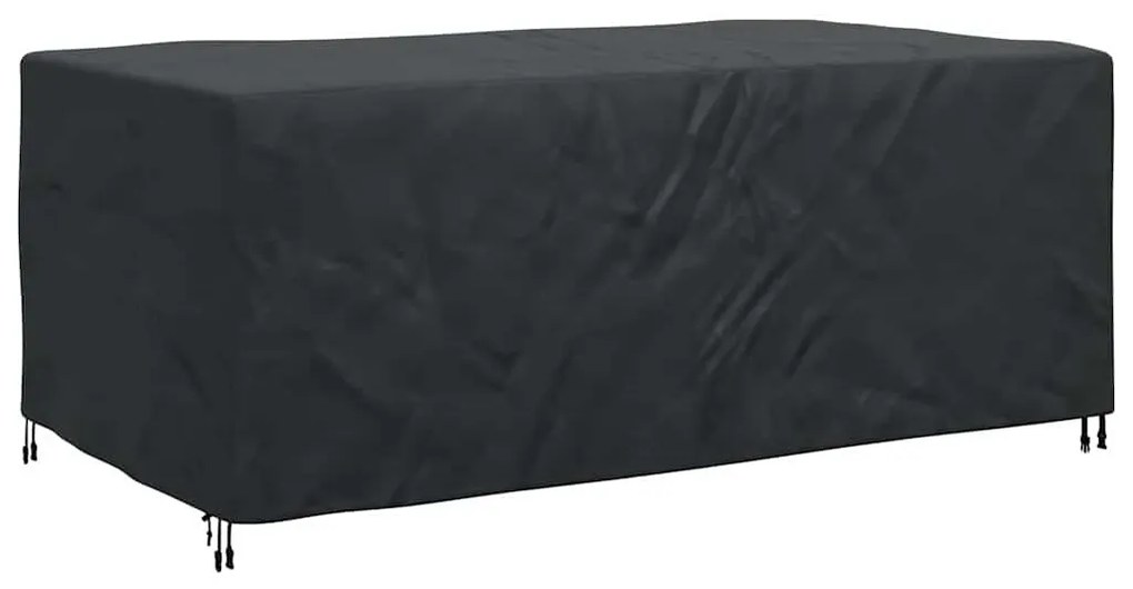 Kültéri bútorhuzat Fekete 240 x 110 x 70 cm 210D