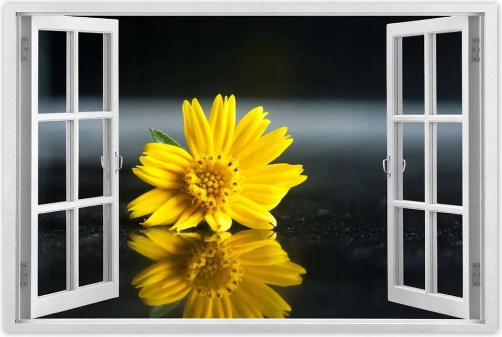 Poszter 60x40 Sárga virág