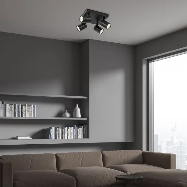 Rabalux 73026 - Spotlámpa ROGELIO 4xGU10/5W/230V