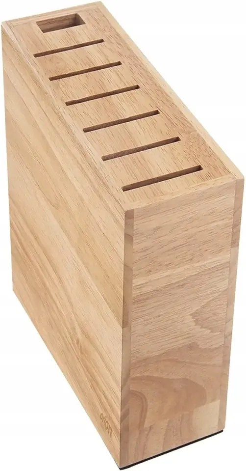 Fából Készült konyhai késblokk állvány univerzális konyhai késekhez