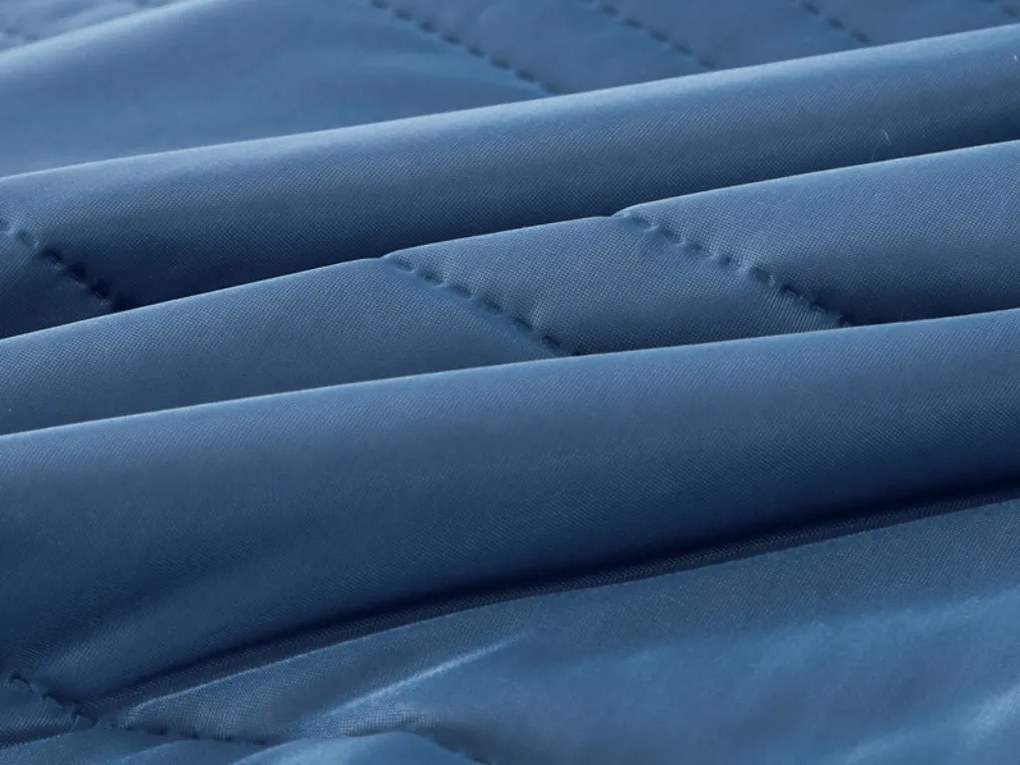 Hűsítő nyári paplan CELIA, sötétkék Méret: 140 x 200 cm