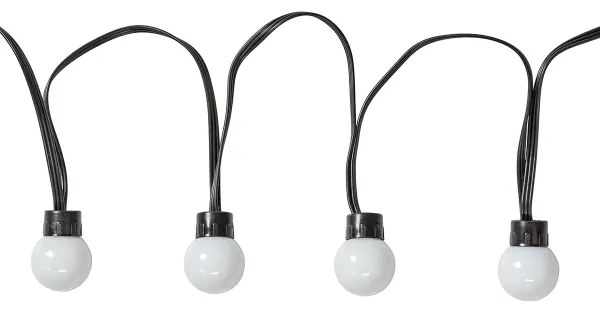 Nedis WIFILP02C48 - LED RGB Dekoratív lánc 48xLED 13,8m IP65 Wi-Fi Tuya