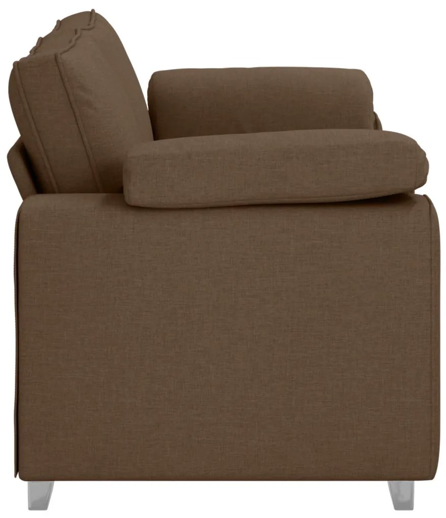 vidaXL Kanapé Barna 180 x 77 x 82 cm szövet