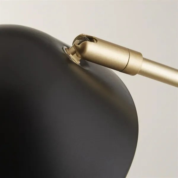 Searchlight EU60420BK - Állólámpa SWAN 1xE27/10W/230V fekete