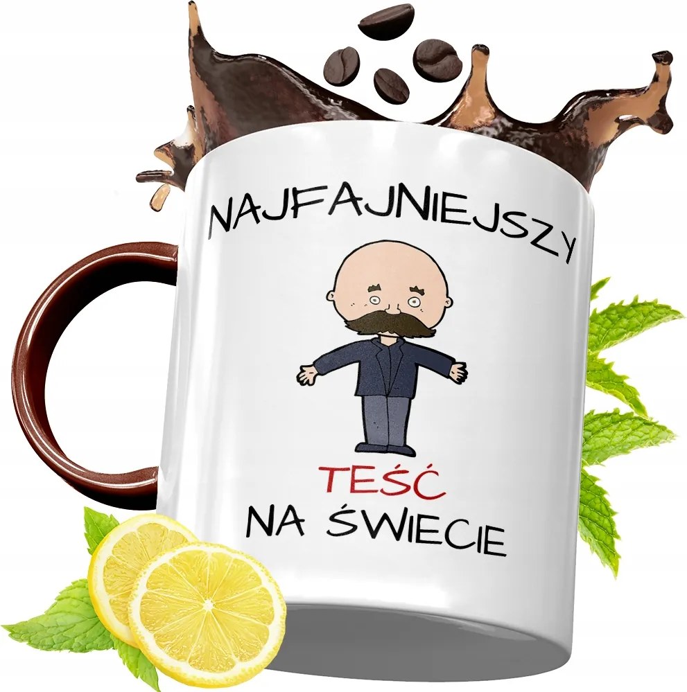 Bordó Bögre Apósnak Születésnapi Ajándék fényképes nyomtatással