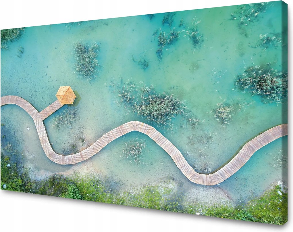 Vászonkép Nyaralás Bali Víz Pihenés Nap 120x70 cm