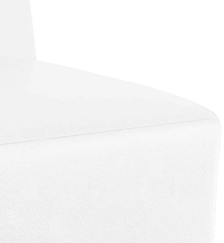 Karfa Nélküli Modularis Kanapé Egység 2 pcs Fehér