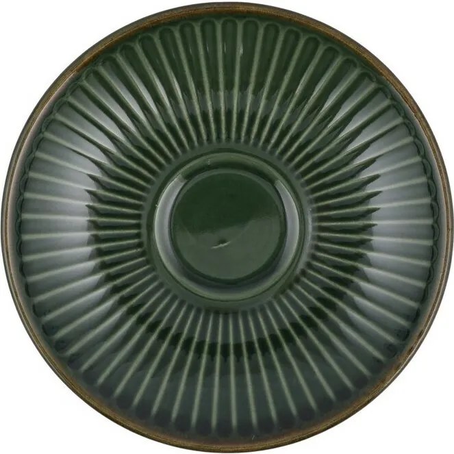 Linea kerámia csésze alátéttel 6 db-os szett 210 ml, zöld