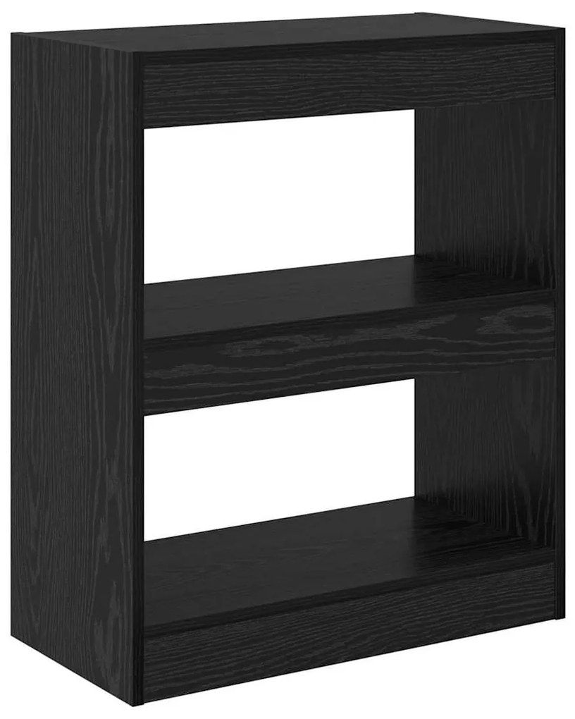 Könyvespolc Musta tammi 60 x 30 x 72 cm Faanyag
