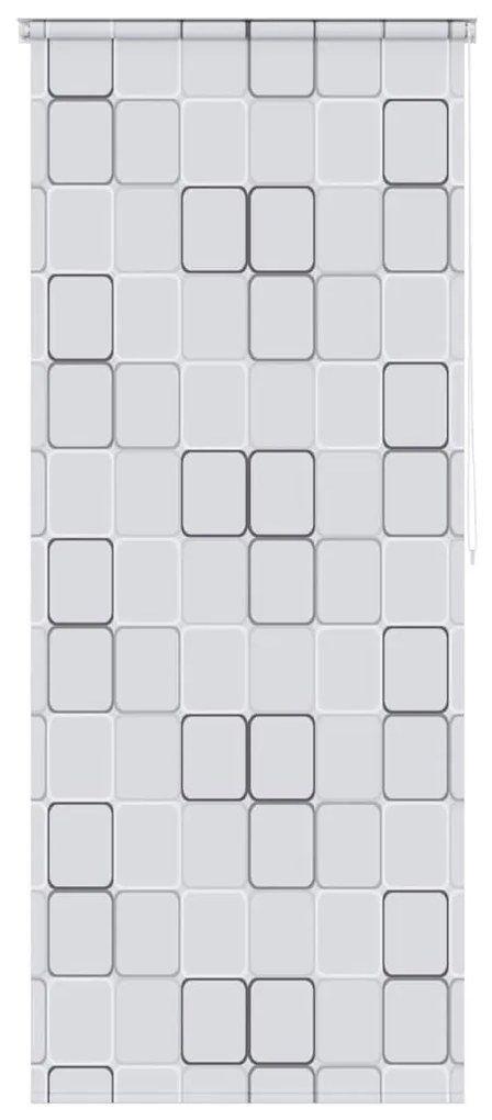 vidaXL kockamintás zuhanyroló 120 x 240 cm