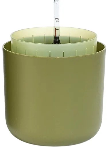 Plastia öntözőedény Tolita Air zöld , átmérő 16 cm, 16 cm átmérőjű