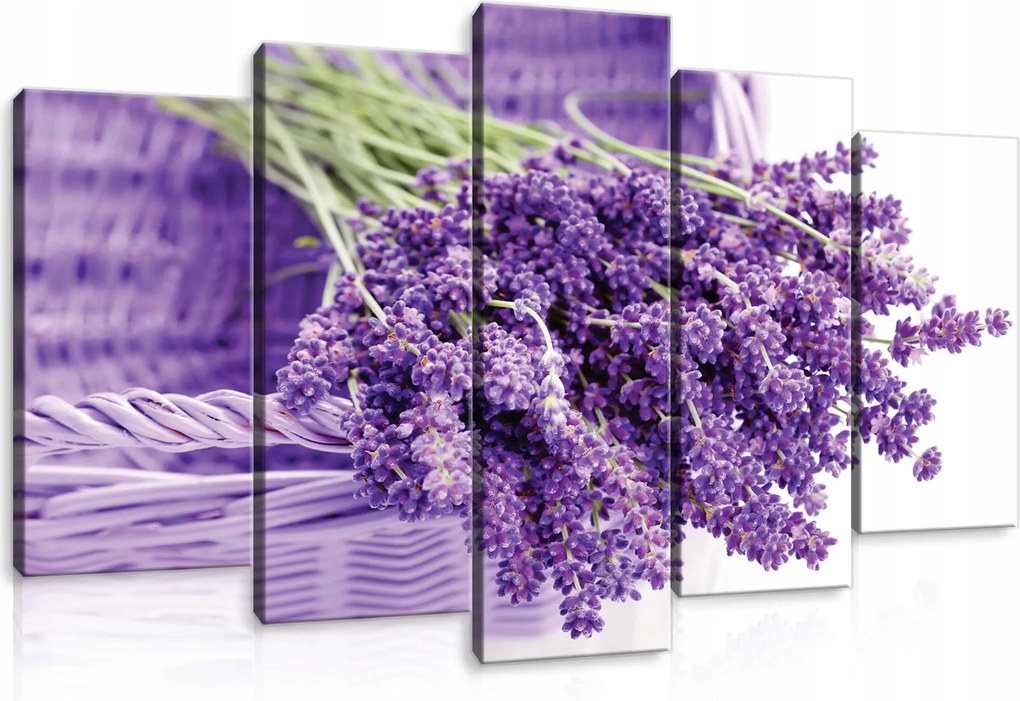Konyhai Vászonkép Levendula Modern Vászon Konyhai Fal Nagy 100x60