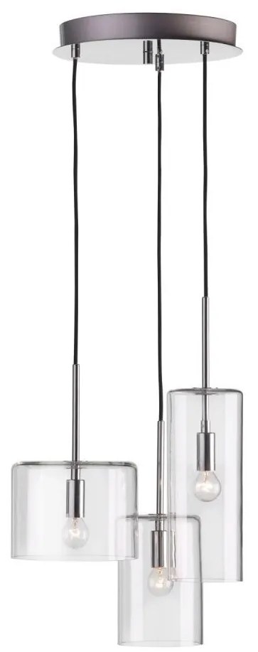 Markslöjd 105099 - Csillár zsinóron ROCKFORD 3xE14/40W/230V