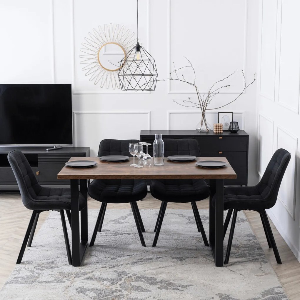 Szék fekete színben. RICK 2