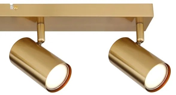 Globo 57911-4GO - Spotlámpa ROBBY 4xGU10/35W/230V arany