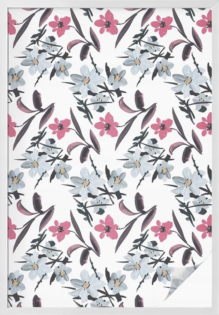 Szélvédőfólia Ablakvédő Virágmintás 100x146 cm