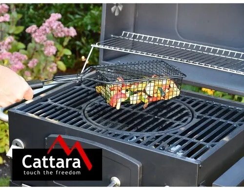 Cattara Grillkosár, 23 x 14 x 7 cm