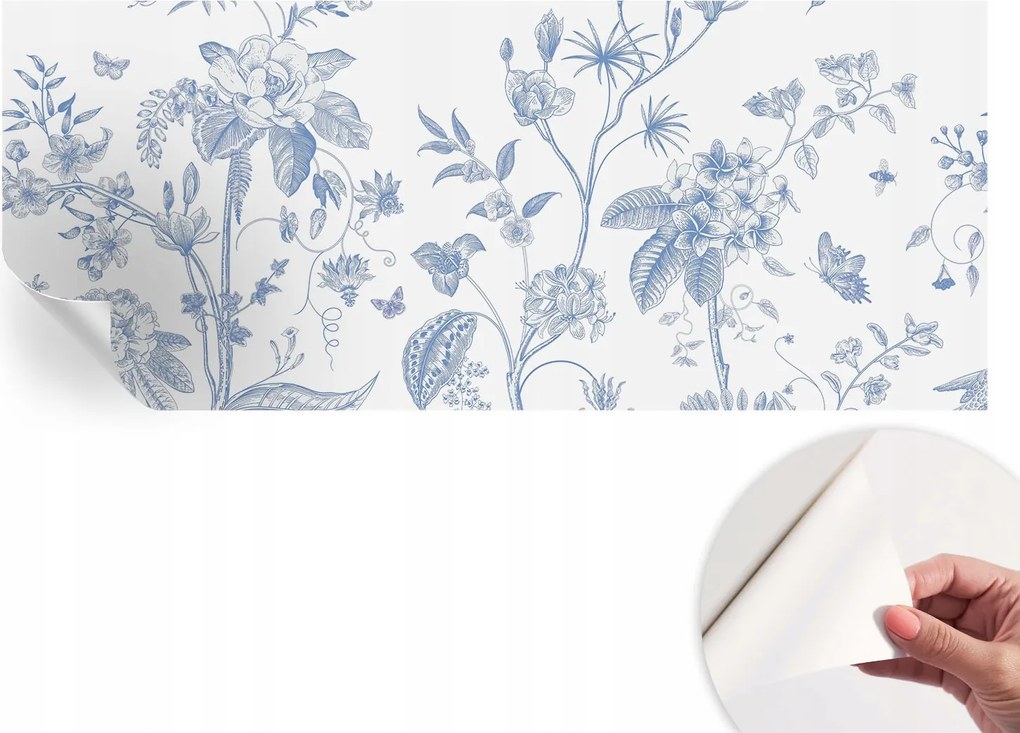 Fotótapéta Fali tapéta Hálószobába és Nappaliba Virágmintás 250x104 cm