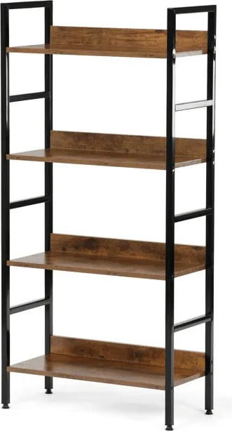 Regál, mdf, hnědá, GD-314 OLW