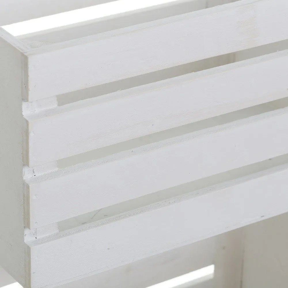 Fehér tárolódoboz szett 3 db-os 31x23x15 cm – Casa Selección