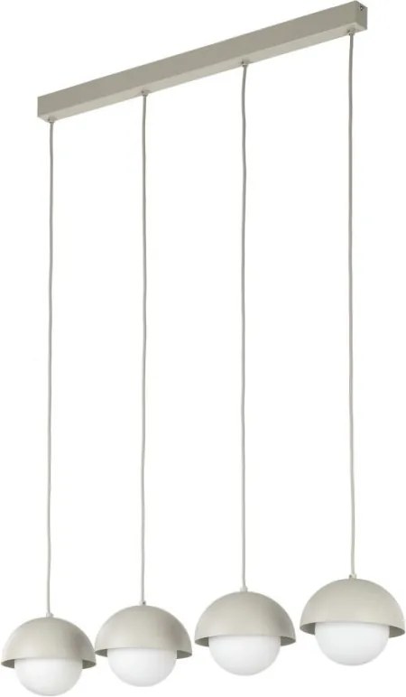 TK LIGHTING 10213 BONO Többágú Függesztett Lámpa Bézs, Fehér G9 IP20