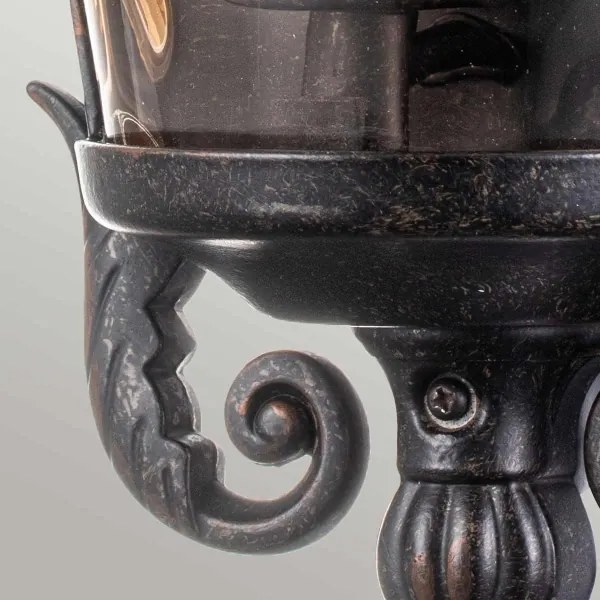 Elstead BT7-M - Kültéri fali lámpa BALTIMORE 1xE27/60W/230V IP44 bronz