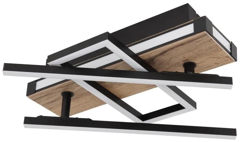 Globo 67299D2 - COLLI LED mennyezeti lámpatest LED/30W/230V barna/fekete